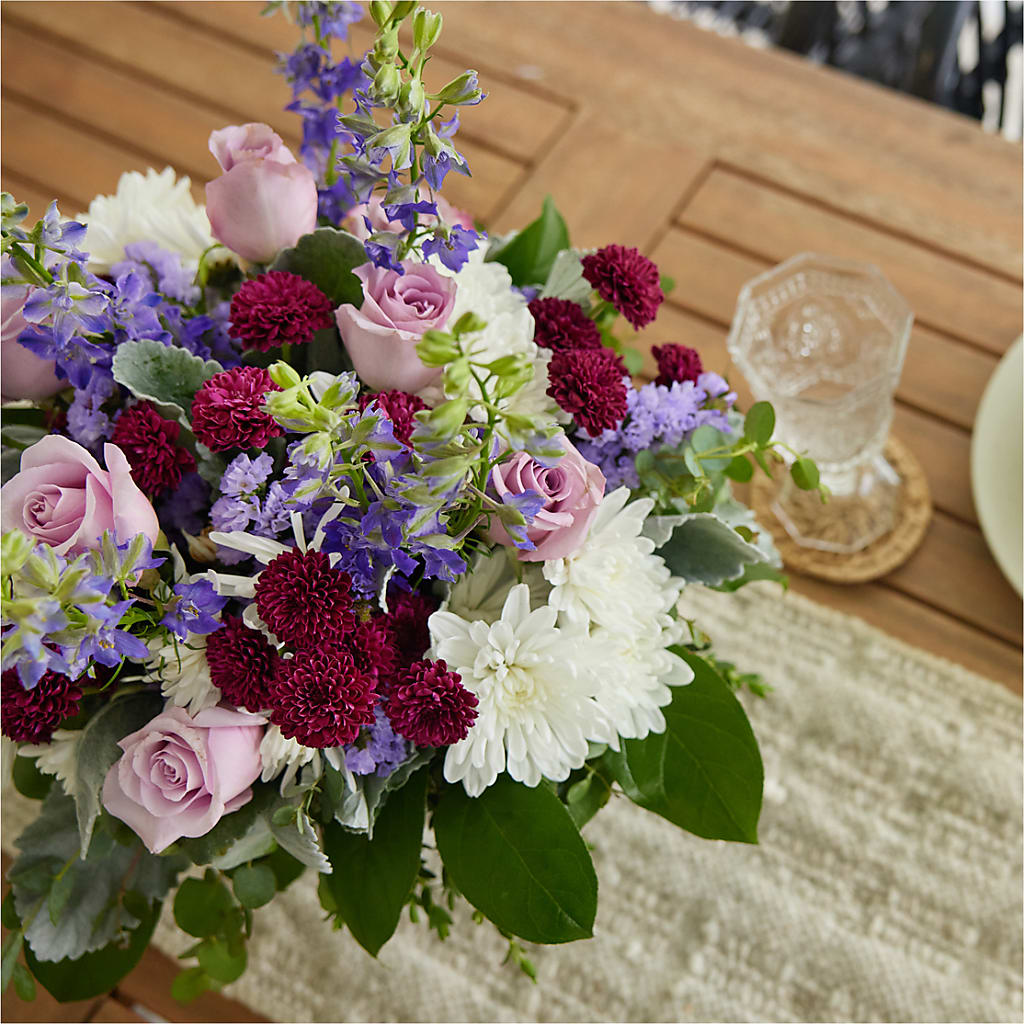 Violet Frost Bouquet –  Elise Flowers, Tamarac FL