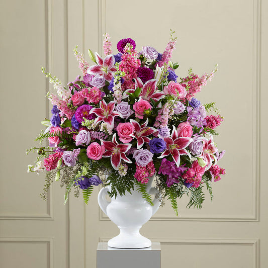 Peaceful Tribute Arrangement –  Elise Flowers, Tamarac FL