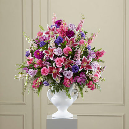 Peaceful Tribute Arrangement –  Elise Flowers, Tamarac FL