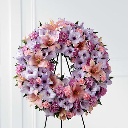 Beloved Friend Wreath –  Elise Flowers, Tamarac FL