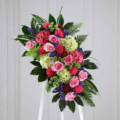Refreshing Mix Standing Spray –  Elise Flowers, Tamarac FL