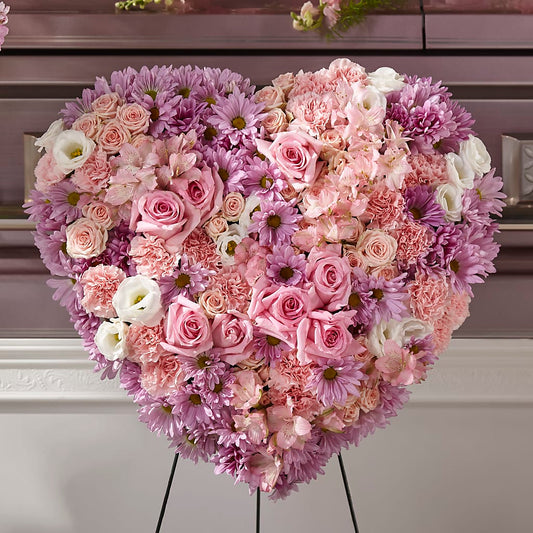 Heaven's Light Heart –  Elise Flowers, Tamarac FL