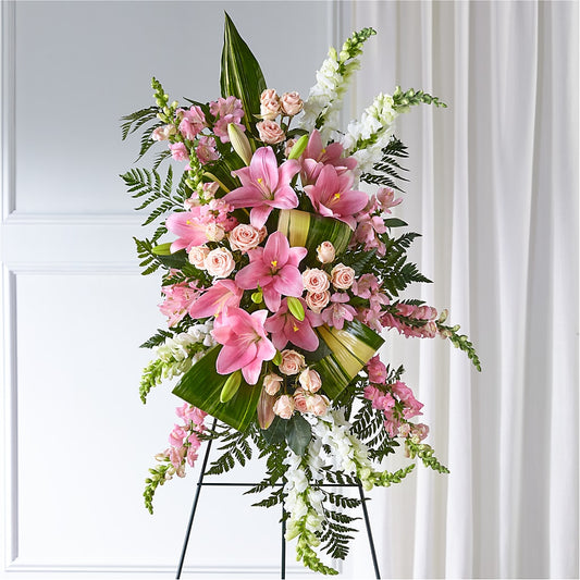 Elegant Embrace Standing Spray –  Elise Flowers, Tamarac FL