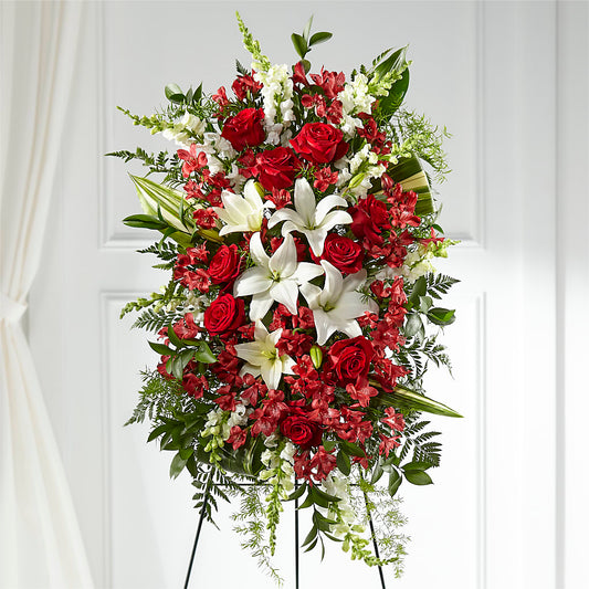 Everlasting Memory Standing Spray –  Elise Flowers, Tamarac FL
