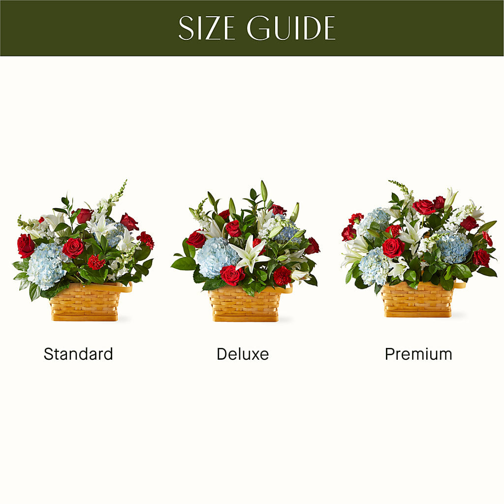 Greater Glory Basket –  Elise Flowers, Tamarac FL