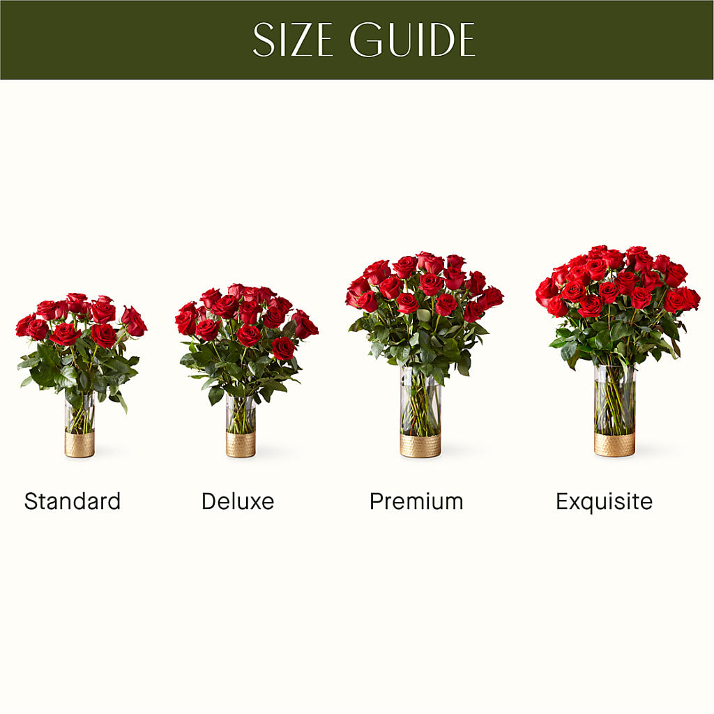 Classic Love Red Rose Bouquet –  Elise Flowers, Tamarac FL