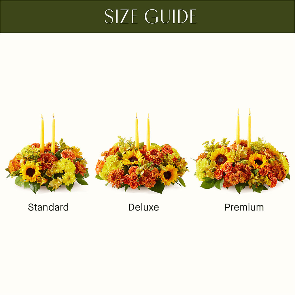 Autumn Harmony Centerpiece –  Elise Flowers, Tamarac FL