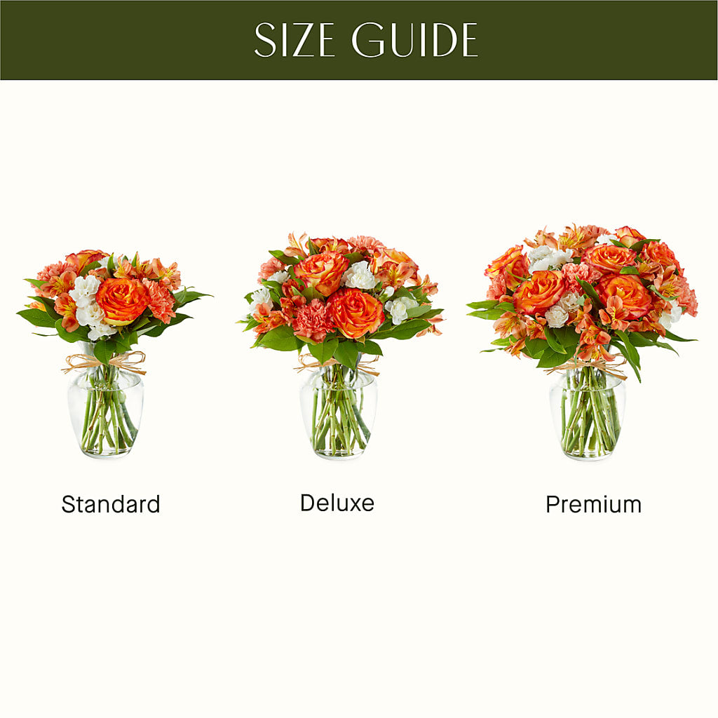 Apricot Glow Bouquet –  Elise Flowers, Tamarac FL