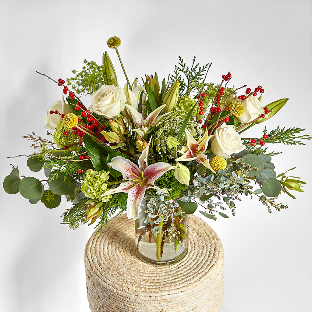 Berry & Bright Bouquet –  Elise Flowers, Tamarac FL