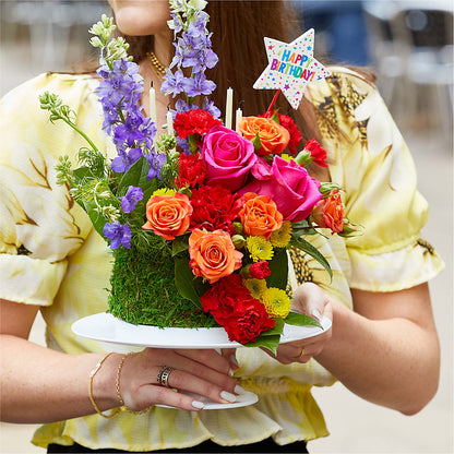 Best Year Yet Floral Cake –  Elise Flowers, Tamarac FL