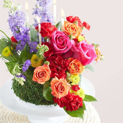 Best Year Yet Floral Cake –  Elise Flowers, Tamarac FL
