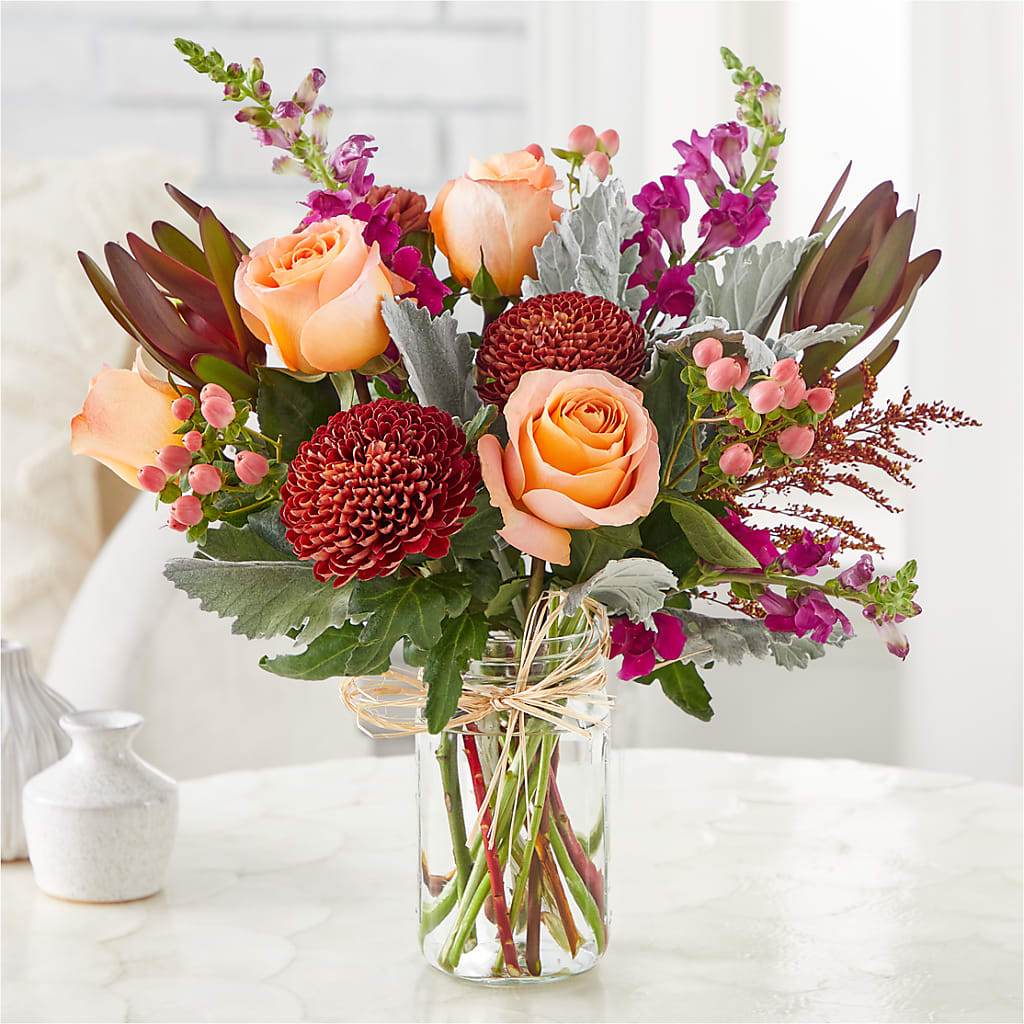 Moody Hues Bouquet –  Elise Flowers, Tamarac FL
