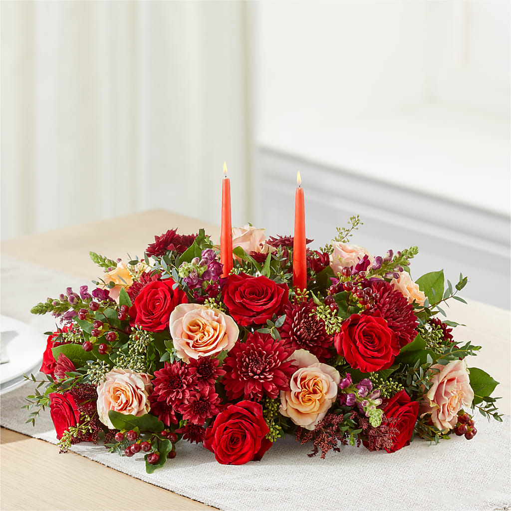 Most Thankful Centerpiece –  Elise Flowers, Tamarac FL