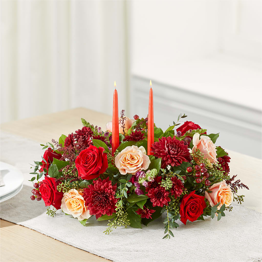 Most Thankful Centerpiece –  Elise Flowers, Tamarac FL