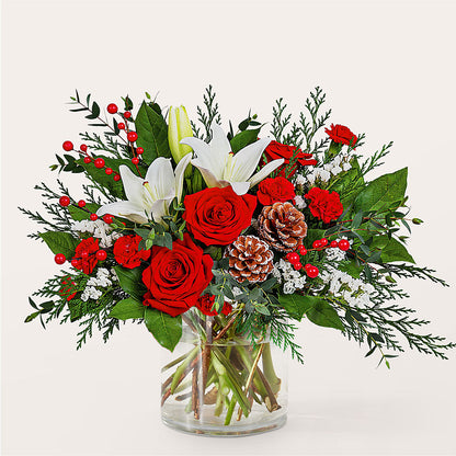 Best in Snow Bouquet –  Elise Flowers, Tamarac FL