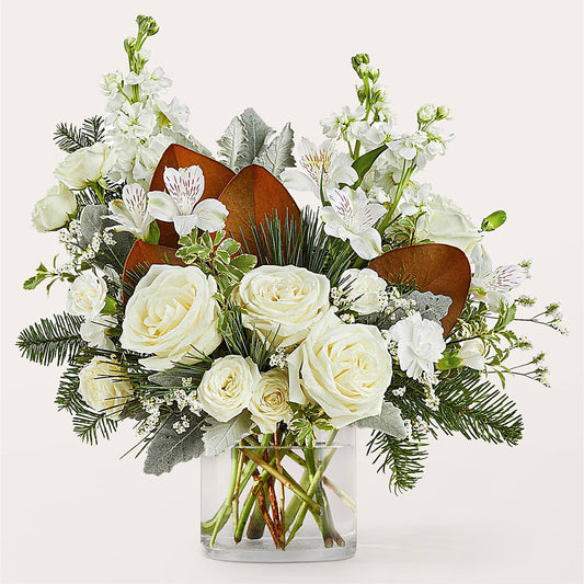 Fresh Snowfall Bouquet –  Elise Flowers, Tamarac FL