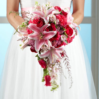 Lily & Rose Bouquet –  Elise Flowers, Tamarac FL