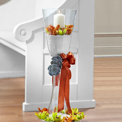 Matrimony Pew Decor –  Elise Flowers, Tamarac FL