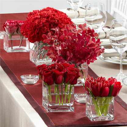Modern Grace Centerpiece –  Elise Flowers, Tamarac FL
